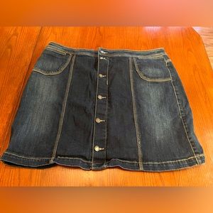 NWOT jean skort size 22W